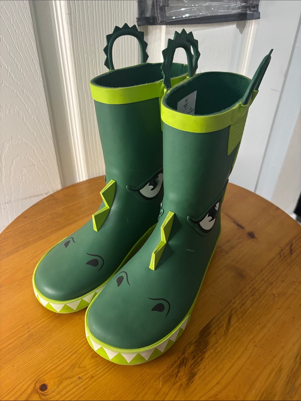 Member’s Mark Green Dino Rain & Snow Boots 13/1